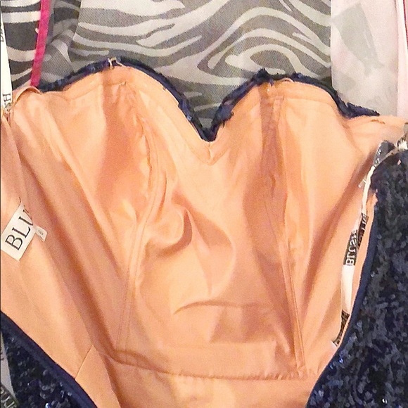 Strapless pageant dress by Blush! - Picture 7 of 8